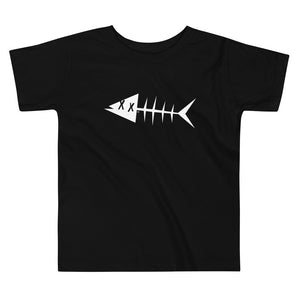 Clishirt© White Fish Toddler Short Sleeve Tee