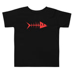 Clishirt© Red Fish Toddler Short Sleeve Tee