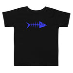 Clishirt© Blue Fish Toddler Short Sleeve Tee