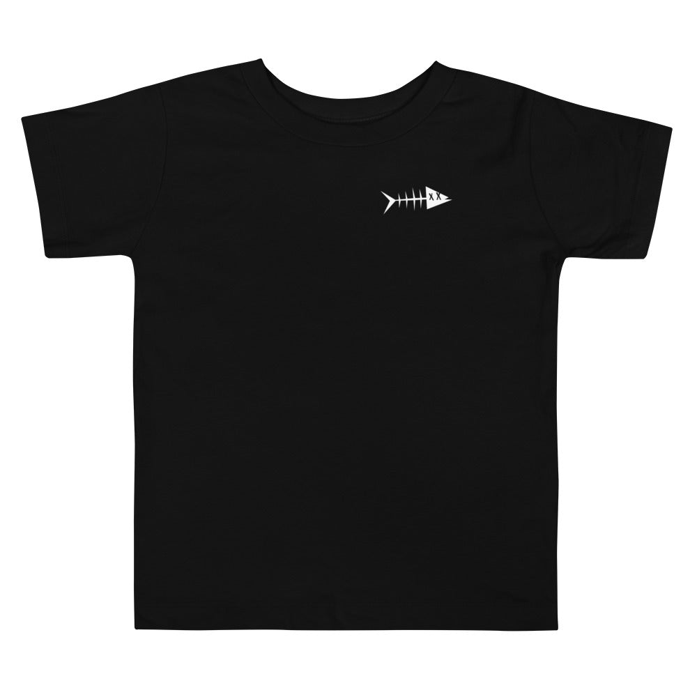 Clishirt© White Fish Toddler Short Sleeve Tee