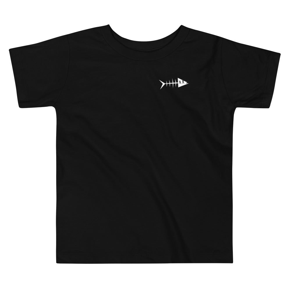 Clishirt© White Fish Toddler Short Sleeve Tee