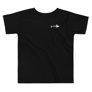 Clishirt© White Fish Toddler Short Sleeve Tee