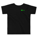 Clishirt© Green Fish Toddler Short Sleeve Tee