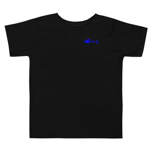 Clishirt© Blue Fish Toddler Short Sleeve Tee