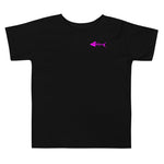 Clishirt© Magenta Fish Toddler Short Sleeve Tee