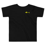 Clishirt© Yellow Fish Toddler Short Sleeve Tee