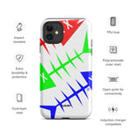 Clishirt© Red Green Blue Fish Tough Case for iPhone®