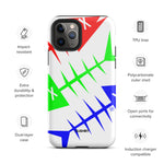 Clishirt© Red Green Blue Fish Tough Case for iPhone®