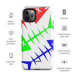 Clishirt© Red Green Blue Fish Tough Case for iPhone®