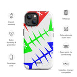 Clishirt© Red Green Blue Fish Tough Case for iPhone®