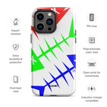 Clishirt© Red Green Blue Fish Tough Case for iPhone®