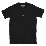 Clishirt© Green Fish Short-Sleeve Black Unisex T-Shirt