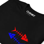 Clishirt© Red Fish Blue Fish Short-Sleeve Unisex T-Shirt