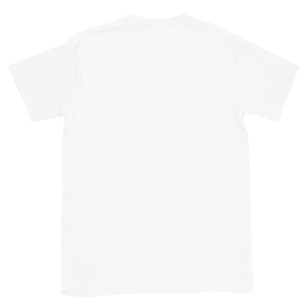 Clishirt© Embroidered White Fish Short-Sleeve Unisex t-Shirt