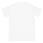 Clishirt© Embroidered White Fish Short-Sleeve Unisex t-Shirt