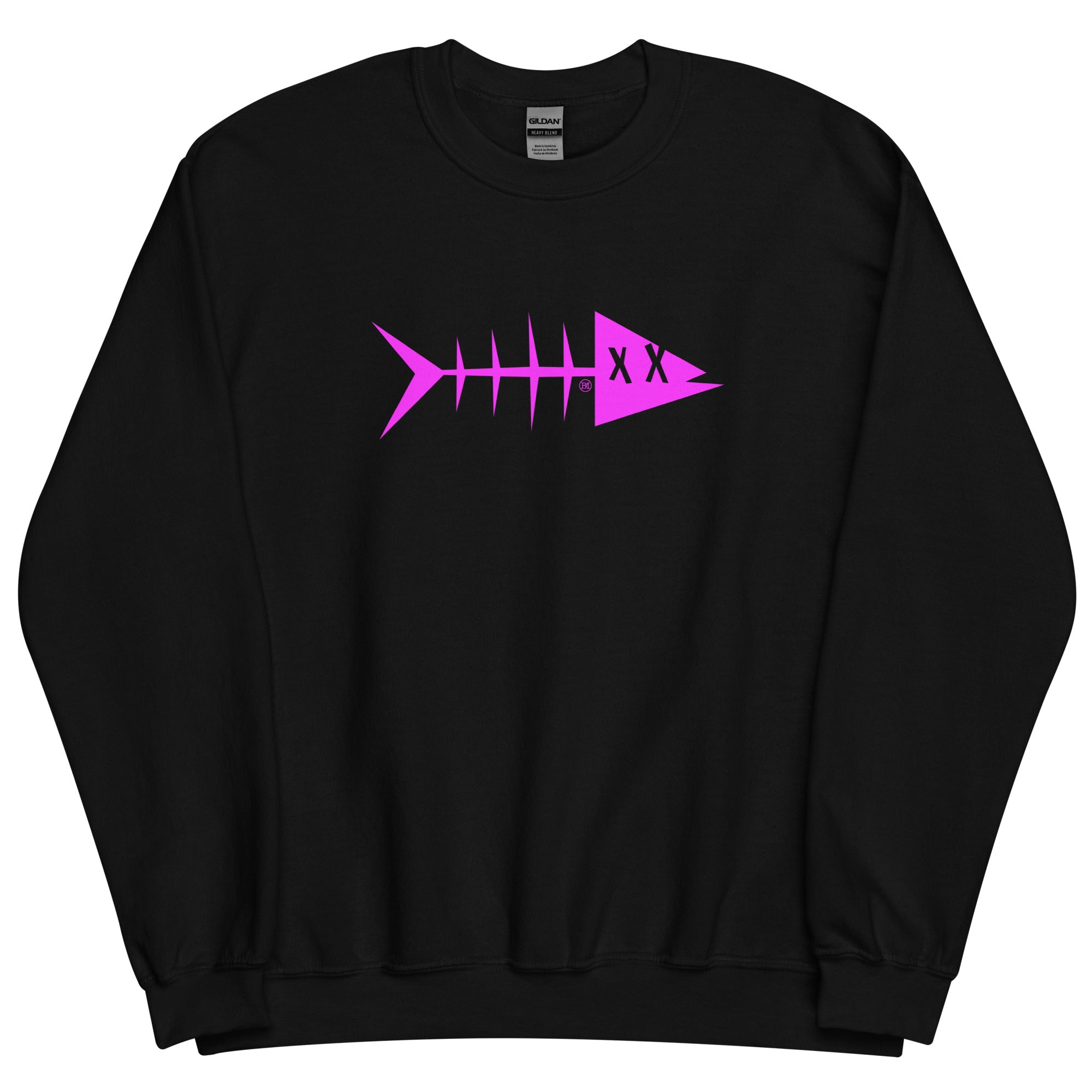 Clishirt© Magenta Fish Unisex Sweatshirt