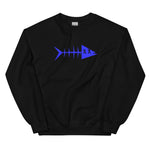 Clishirt© Blue Fish Unisex Sweatshirt