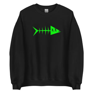 Clishirt© Green Fish Unisex Sweatshirt