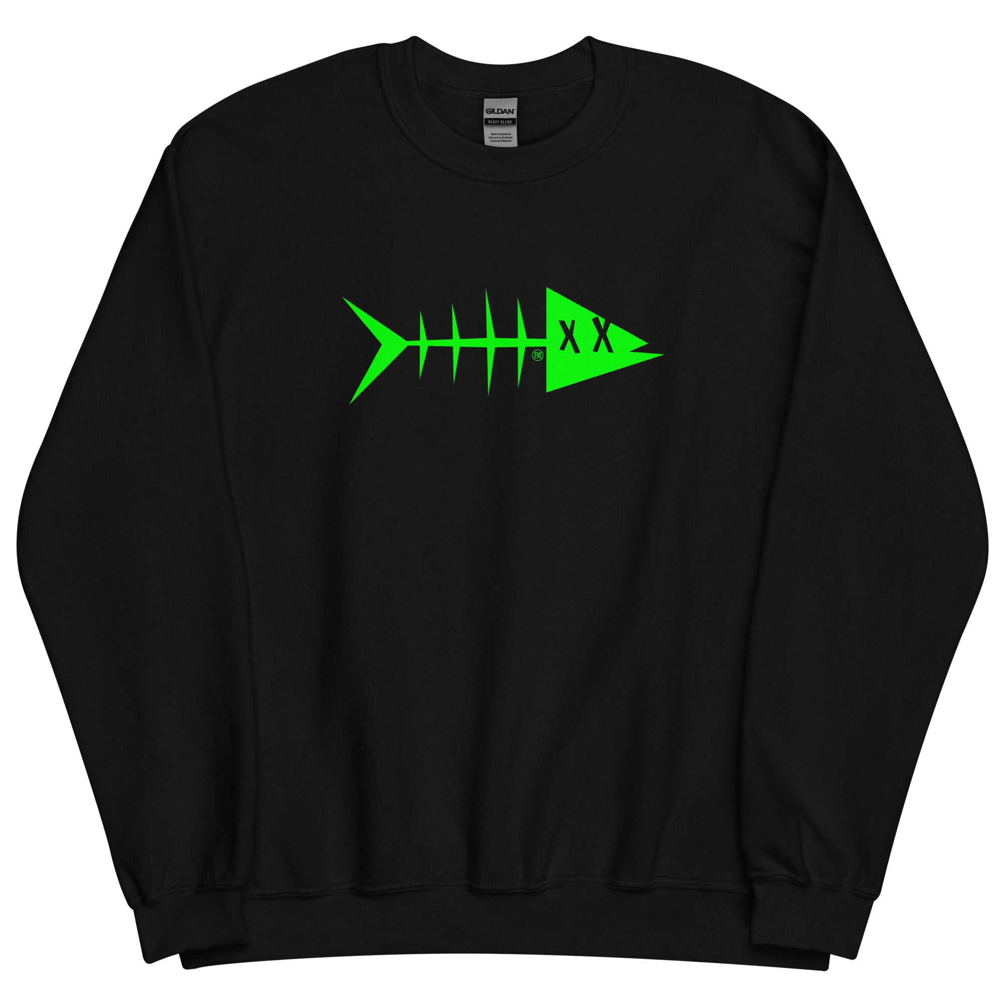 Clishirt© Green Fish Unisex Sweatshirt