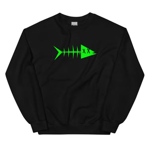 Clishirt© Green Fish Unisex Sweatshirt