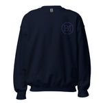Clishirt© Embroidered C Corp Navy Unisex Sweatshirt
