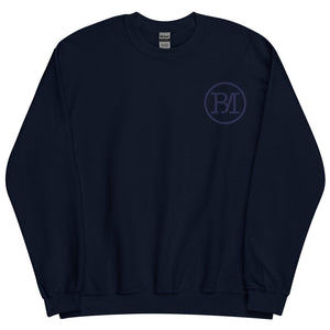 Clishirt© Embroidered C Corp Navy Unisex Sweatshirt