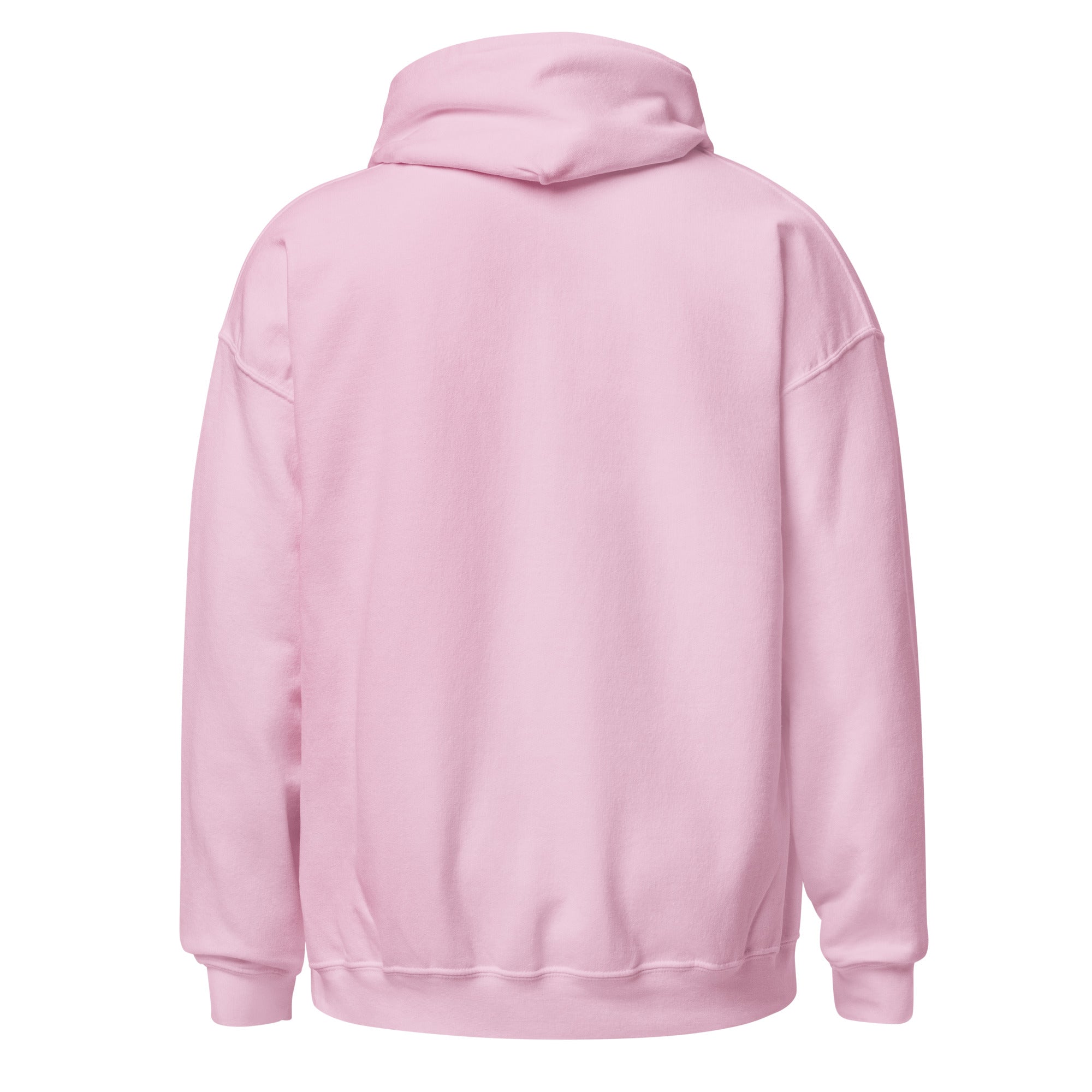 Clishirt© Embroidered White Fish Pink Unisex Hoodie