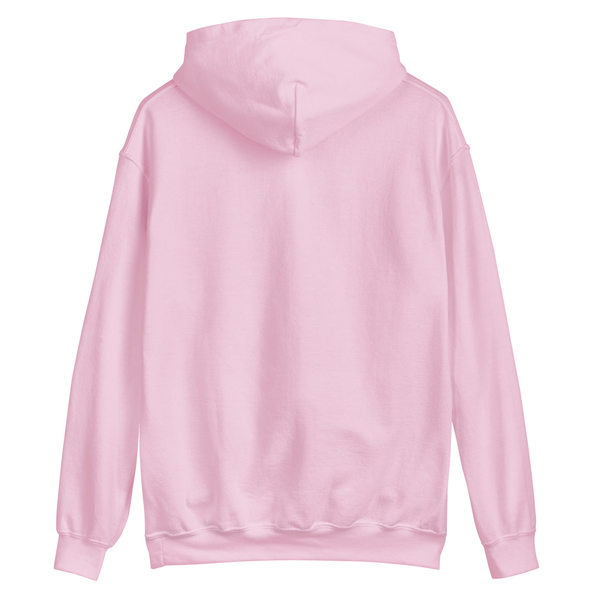 Clishirt© Embroidered White Fish Pink Unisex Hoodie