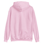 Clishirt© Embroidered White Fish Pink Unisex Hoodie
