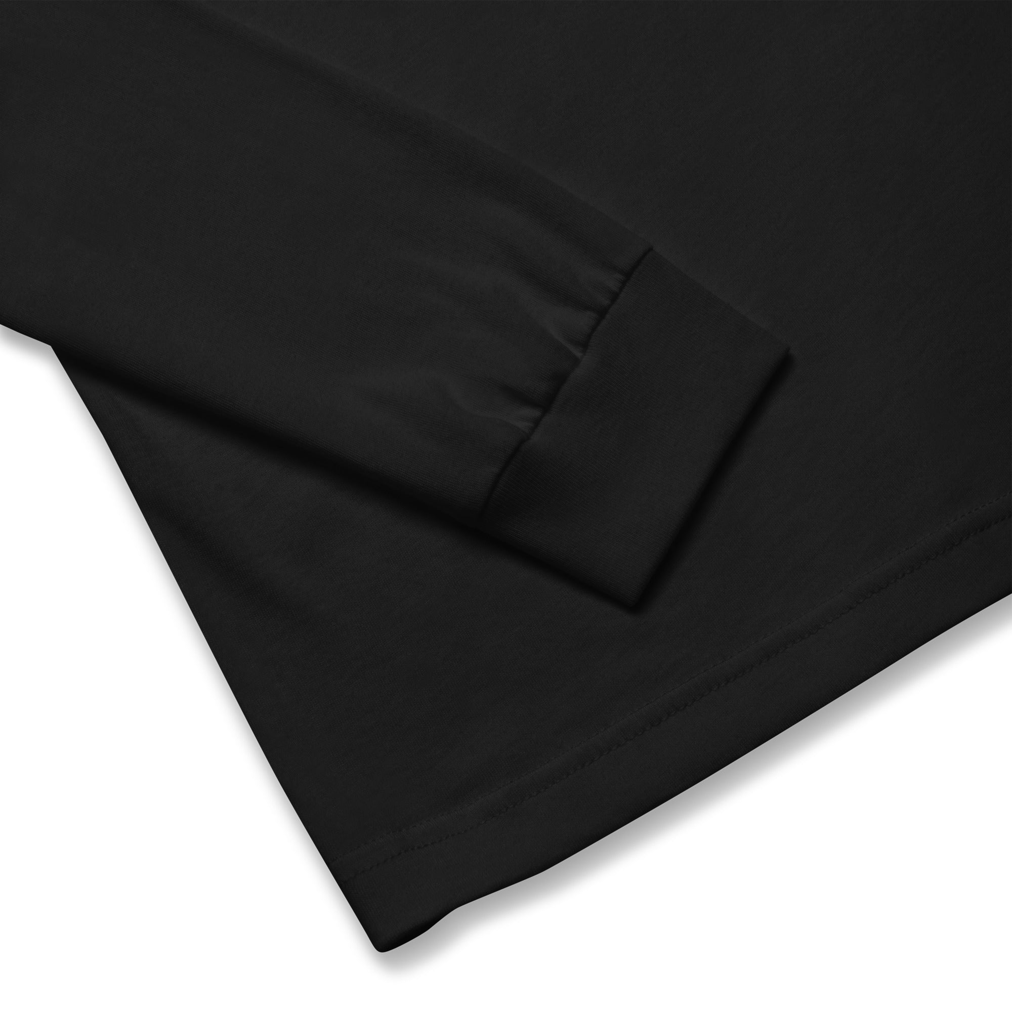Clishirt© Red Fish Unisex Black Long Sleeve Tee