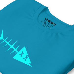 Clishirt© Cyan Fish on Unisex t-shirt