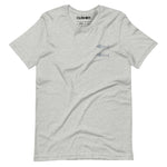 Clishirt© Embroidered Gray Fish Unisex t-shirt