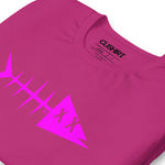 Clishirt© Magenta Fish Unisex t-shirt