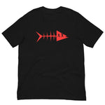 Clishirt© Red Fish Black Unisex t-shirt
