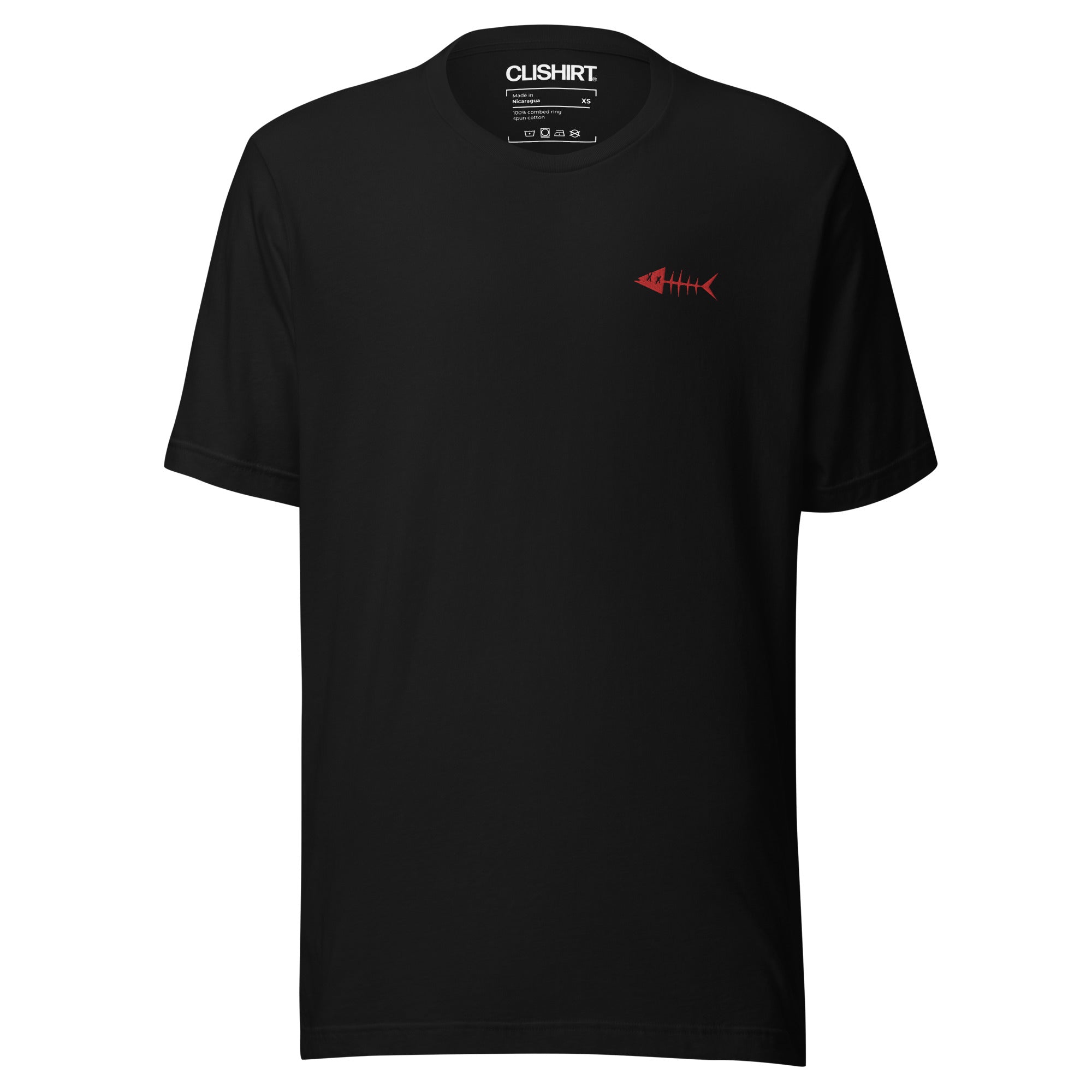 Clishirt© Embroidered Red Fish Unisex t-shirt