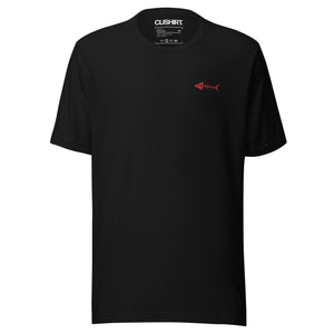 Clishirt© Embroidered Red Fish Unisex t-shirt