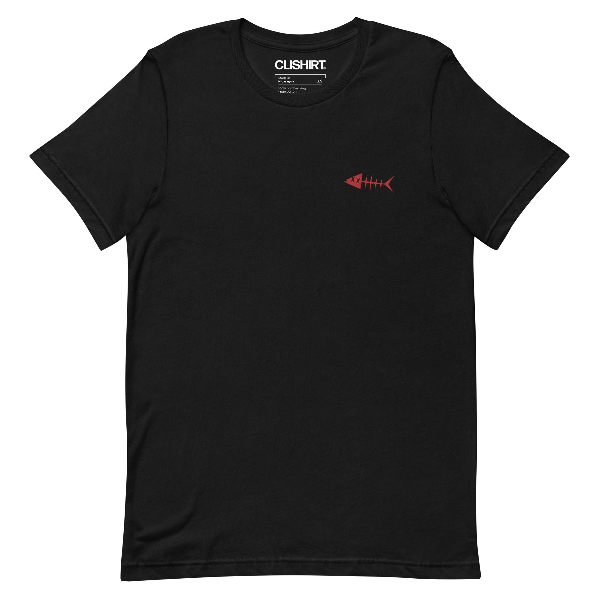 Clishirt© Embroidered Red Fish Unisex t-shirt