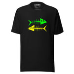 Clishirt© Green Fish Yellow Fish Unisex t-shirt