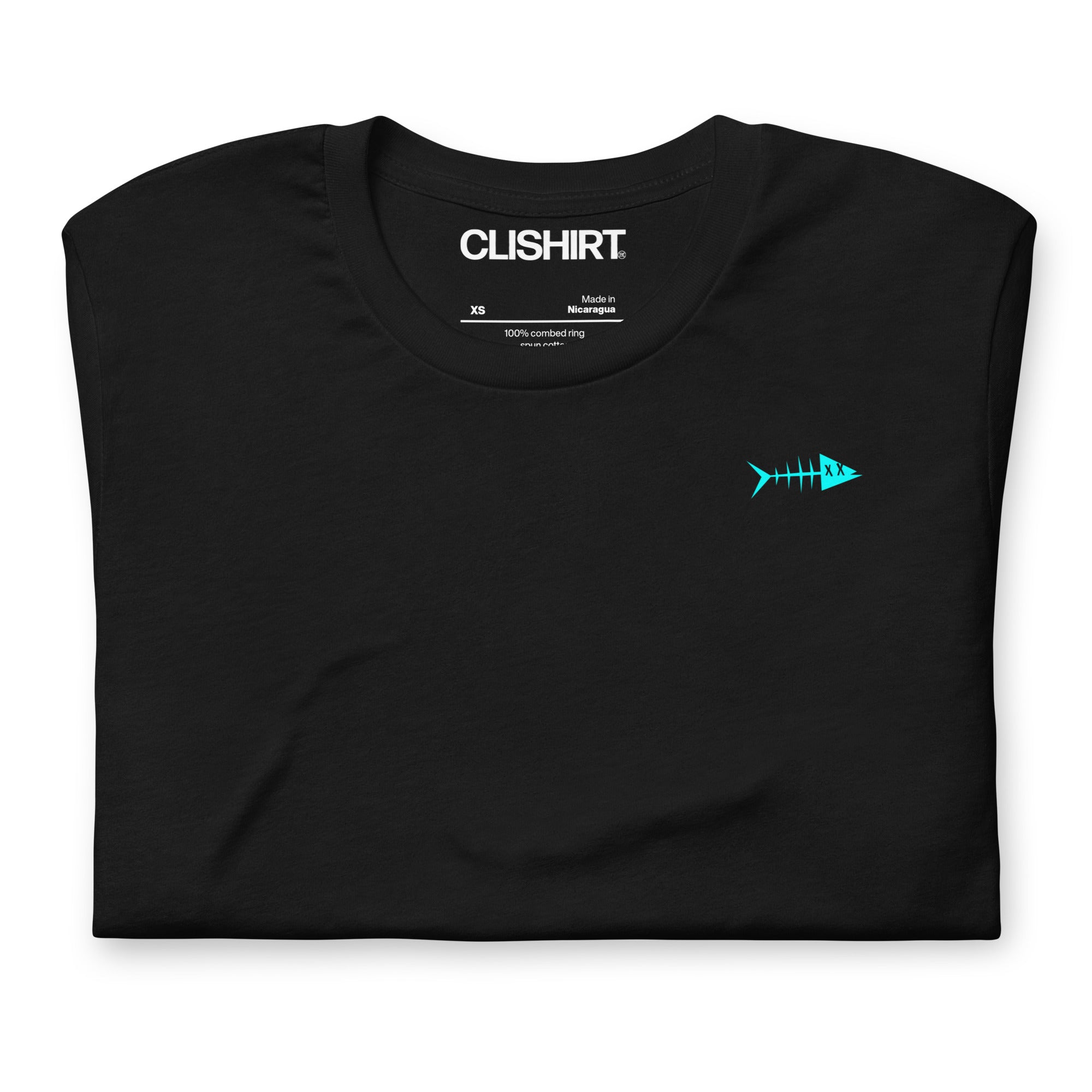 Clishirt© Cyan Fish Unisex t-shirt