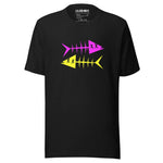 Clishirt© Magenta Fish Yellow Fish Unisex t-shirt
