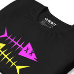 Clishirt© Magenta Fish Yellow Fish Unisex t-shirt