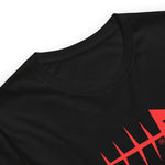 Clishirt© Red Fish Black Unisex t-shirt