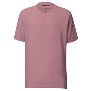 Clishirt© Embroidered Green Fish Unisex t-shirt