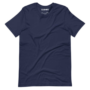 Clishirt© Embroidered Navy Fish Unisex t-shirt