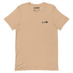 Clishirt© Embroidered Black Fish Unisex t-shirt