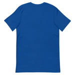 Clishirt© Blue Fish Unisex on Blue True Royal t-shirt