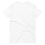 Clishirt© Multi Color Embroidered Dog Drinking Rain Illustration Unisex t-shirt