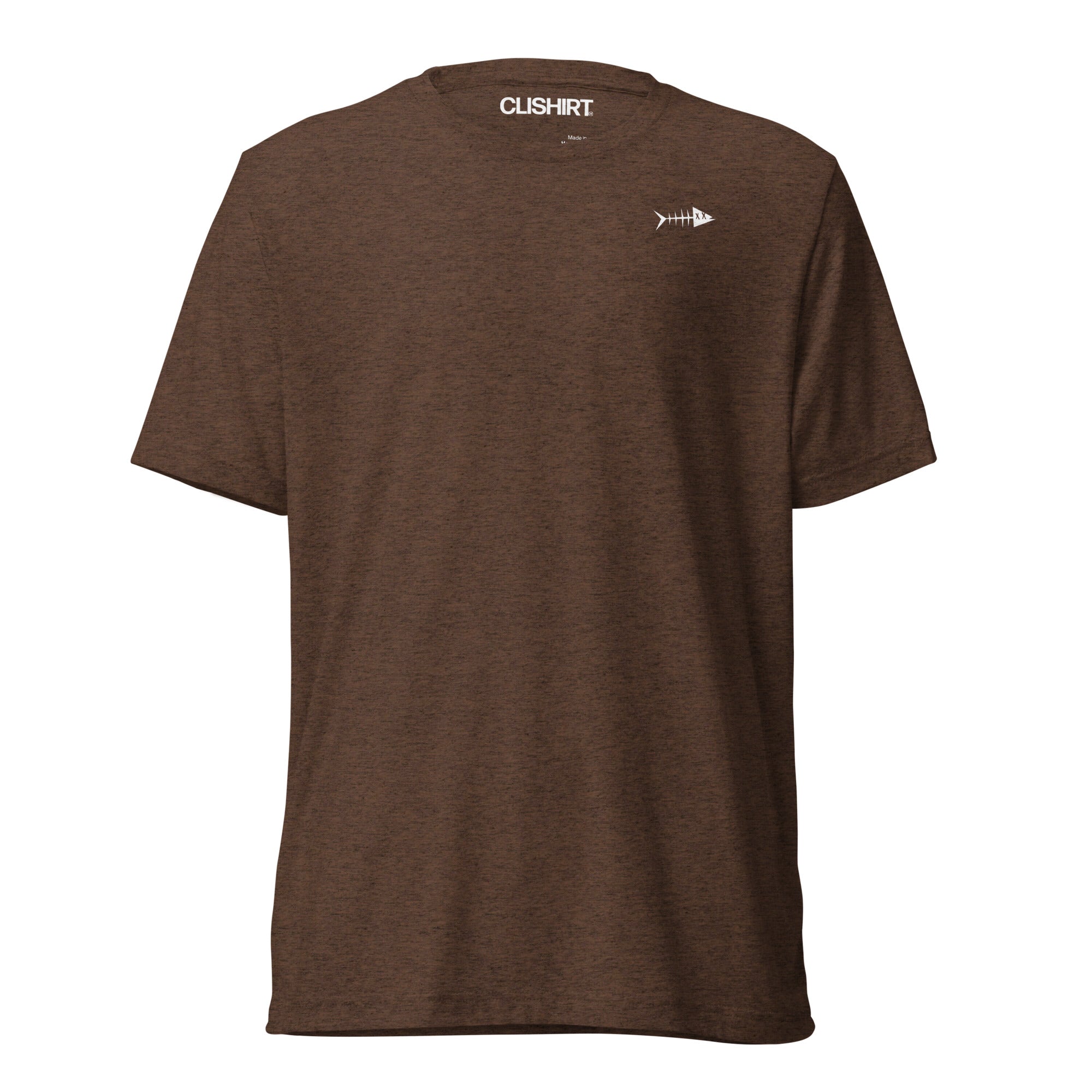 Clishirt© White Fish Tri-Blend Short sleeve t-shirt