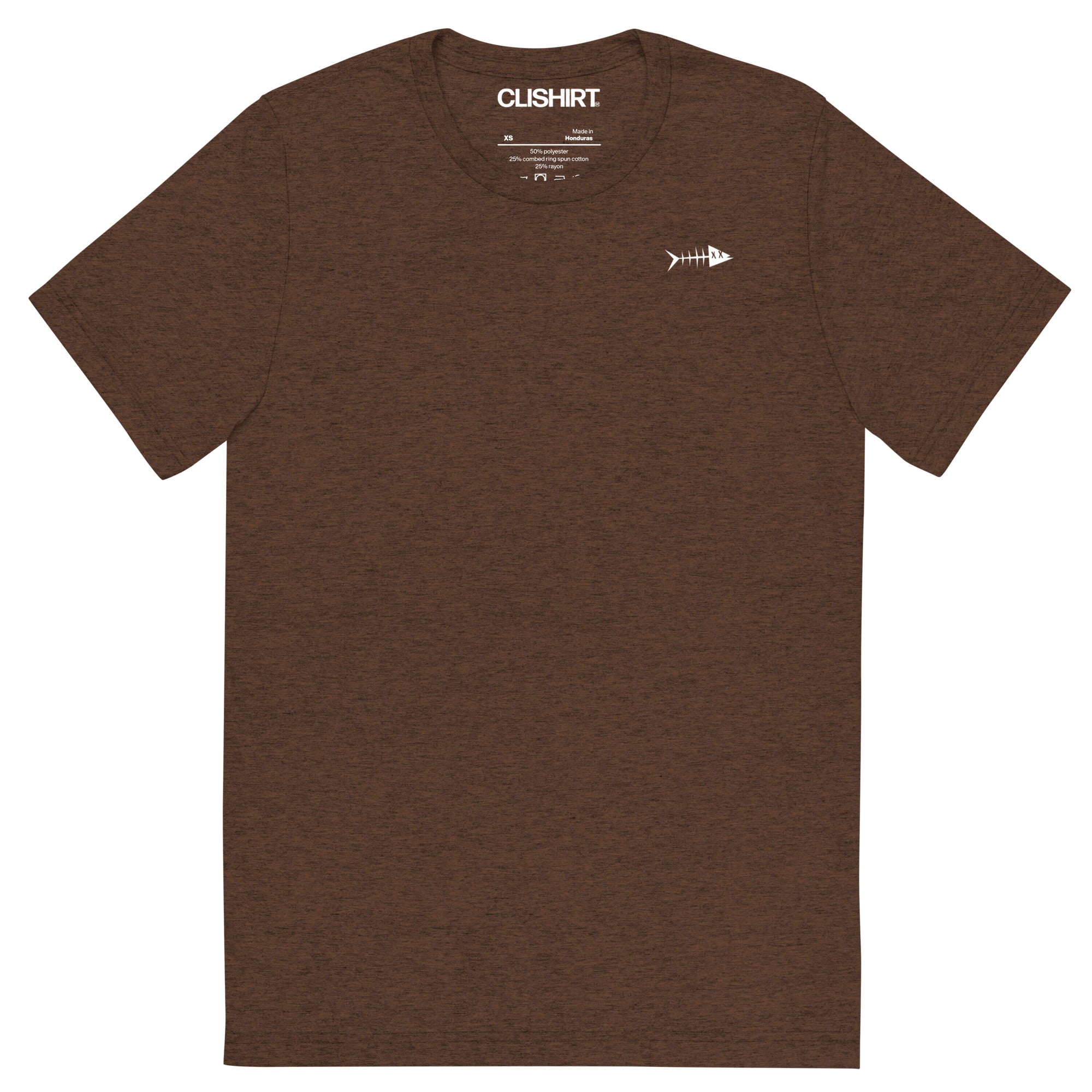 Clishirt© White Fish Tri-Blend Short sleeve t-shirt