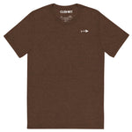 Clishirt© White Fish Tri-Blend Short sleeve t-shirt